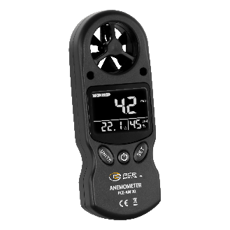 PCE Instruments Anemometer PCE-AM 30 |Messbereich 30 m/s |Auflösung 0,1 m/s |Messgenauigkeit: ± 5%-Beschreibung lesen