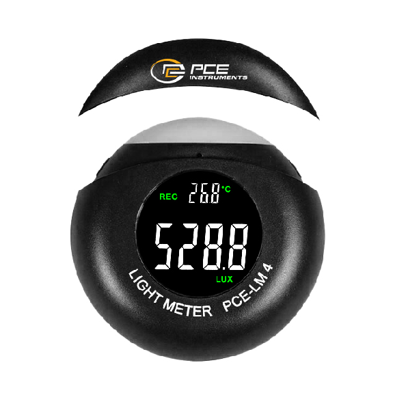 PCE Instruments Luxmessgerät PCE-LM 4 |Messbereich bis 200 klx |Auflösung ab 0,1 lx |Messgenauigkeit: ±3 % + 8 Digits-Beschreibung lesen