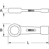 517.2339 Schlag-Ringschlüssel, 28mm