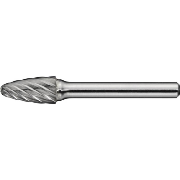 Frässtift Form RBF D. 6 mm Kopflänge 18 mm Schaft-D. 6 mm Hartll Ver Frässtift Form RBF D. 6 mm Kopflänge 18 mm Schaft-D. 6 mm Hartll Ver-Beschreibung lesen