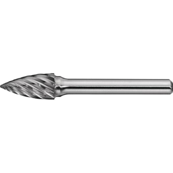 Frässtift Form SPG D. 3 mm Kopflänge 12 mm Schaft-D. 3 mm Hartll Ver-Beschreibung lesen