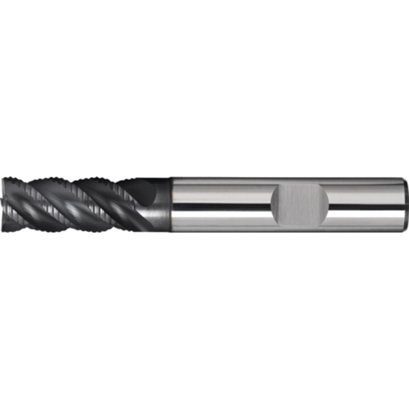 Schaftfräser DIN 6527 L Typ NR Nenn-D. 10 mm Einsatzlänge 30 mm VHM TiAl-Beschreibung lesen