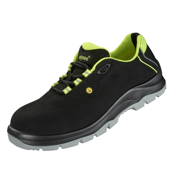 Loreto Hatterschuhe Gr.36  -Schwarz / Gelb en ISO 20345: 2011 S3 ESD SRC-Leggi tutto