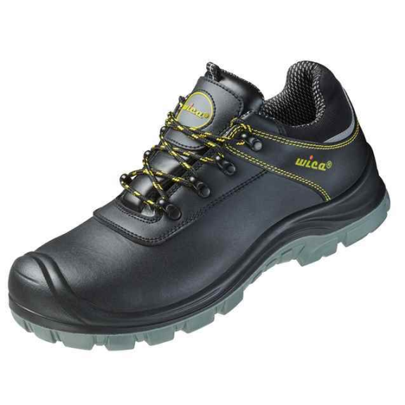 34335-48 Gr.48 POLLA Halbschuhe Schwarz/Gelb EN ISO 20345 S3 SRC-Beschreibung lesen
