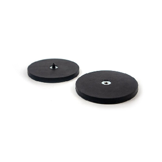 Base magnética antideslizante, delante y detrás - Diámetro 88mm - Potencia 42kg-Leer más