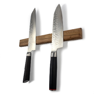 Soporte para cuchillos de madera de fresno 30cm-Leer más