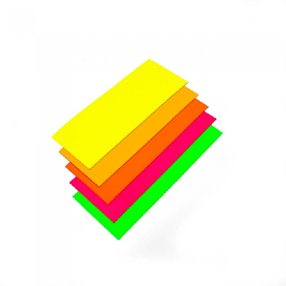 Etiquette magnétique FLUO 5x5cm - Revêtement feutre effaçable-Lire la description