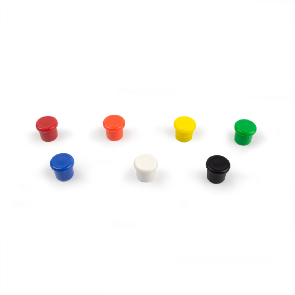 Magnete rotondo colorato 10 mm x 9 mm-Leggi tutto