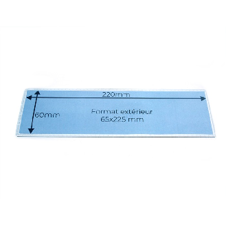 bolsillo magnético 65mm x 220mm-Leer más