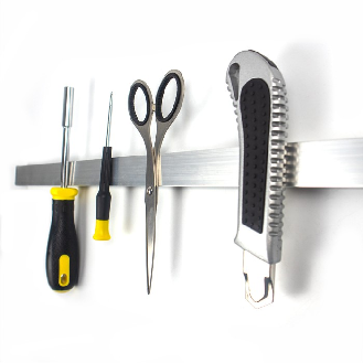 Barre magnétique néodyme aimantation discontinue - Longueur 50cm-Lire la description