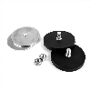 Kit de imanes antideslizantes atornillables - 2 imanes y 2 contrapartidas de 66mm de diámetro