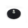 Plot magnétique antiglisse à tige filetée - Diamètre 66mm - Puissance 18kg - Filetage M8