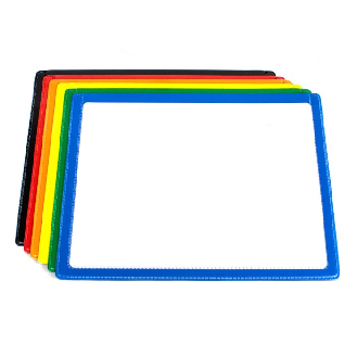 Tasca magnetica A3 con bordo colorato-Leggi tutto