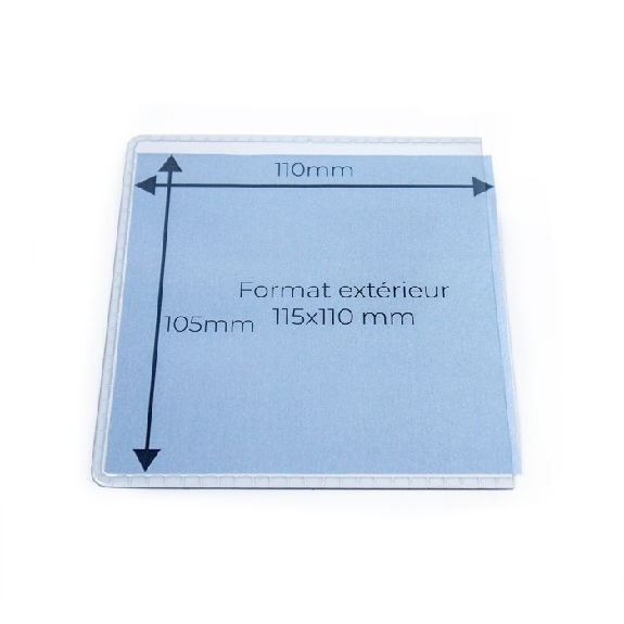 Magnetische Tasche 115mm x 110mm-Beschreibung lesen
