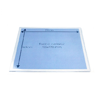 Pochette magnétique A5 165mm x 225mm-Lire la description