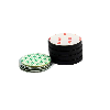 Magnetisches, selbstklebendes, rutschfestes Befestigungsset - 4 magnetische Noppen und 4 Stahlteile