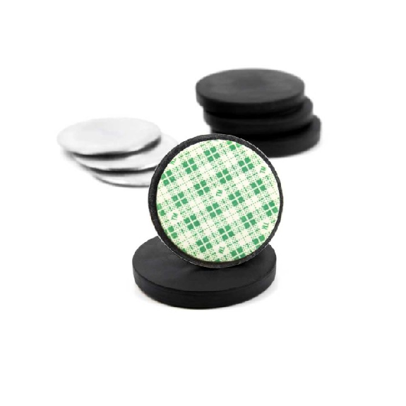 Magnetisches, selbstklebendes, rutschfestes Befestigungsset - 4 magnetische Noppen und 4 Stahlteile-Beschreibung lesen