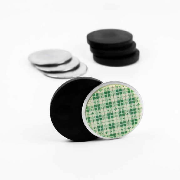 Magnetisches, selbstklebendes, rutschfestes Befestigungsset - 4 magnetische Noppen und 4 Stahlteile-Beschreibung lesen