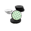 Magnetisches, selbstklebendes, rutschfestes Befestigungsset - 4 magnetische Noppen und 4 Stahlteile