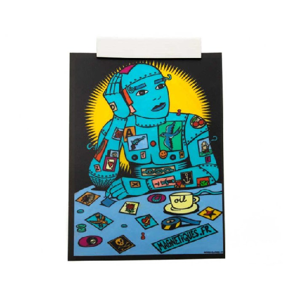 Pinza magnética flexible para póster 50cm-Leer más