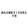 Lettre magnétique noir sur fond blanc - Hauteur 5cm