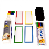 Whiteboard-Zubehörset mit magnetischen Etiketten
