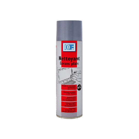 Nettoyant écrans plats aérosol de 650ml brut / 500ml net - KF - 1097 Nettoyant écrans plats aérosol de 650ml brut / 500ml net - KF - 1097-Lire la description