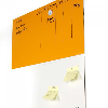 Placa autoadhesiva compatible con imanes 61 cm x 61 cm x 1,3 mm - 10 colores