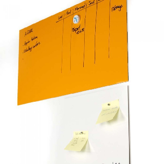 Placa autoadhesiva compatible con imanes 61 cm x 61 cm x 1,3 mm - 10 colores-Leer más