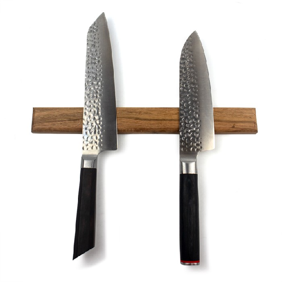Soporte para cuchillos de madera de nogal 50cm-Leer más