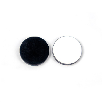 Magnet réversible bicolore rond - Diamètre 2cm-Lire la description