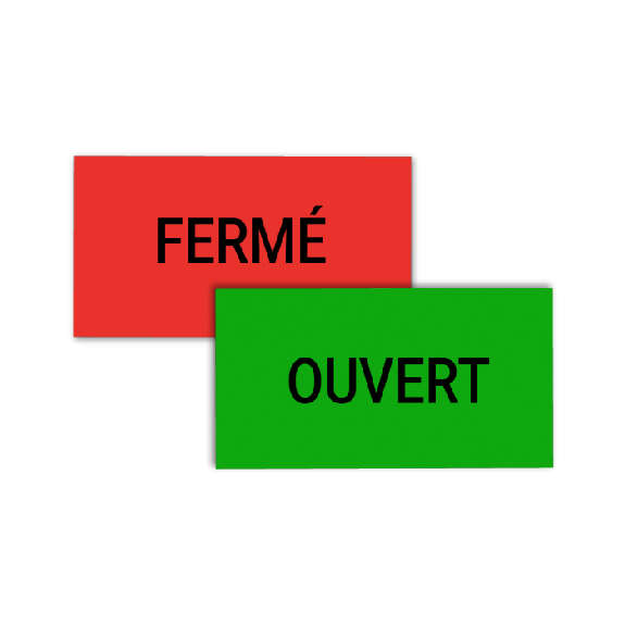 Magnet réversible personnalisé 10X5 cm-Lire la description