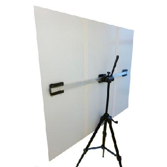 Grand tableau magnétique transportable sur pied avec sac de transport-Lire la description