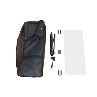 Grand tableau magnétique transportable sur pied avec sac de transport-Lire la description
