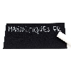 Etiquette magnétique compatible craie, 50mm x 100mm