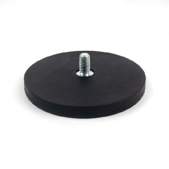Base magnética antideslizante con varilla roscada M8 - Diámetro 88mm - Capacidad 42kg-Leer más