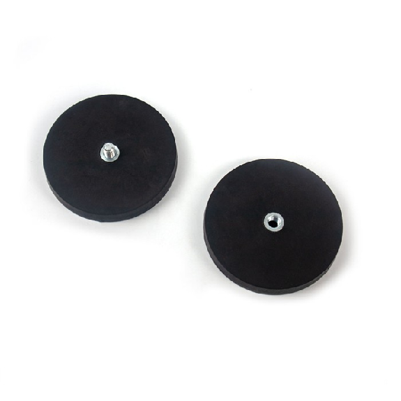 Base magnética antideslizante, delante y detrás - Diámetro 66mm - Potencia 18kg-Leer más