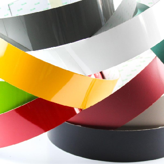 Bande magnet-compatible autocollante 1,22m x 10cm x 1,3mm - 10 couleurs-Lire la description