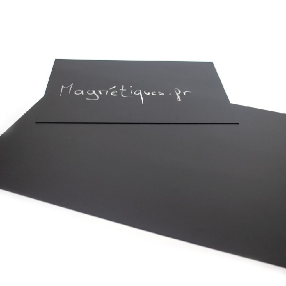 Feuille magnétique souple compatible craie 1m x 1m-Lire la description