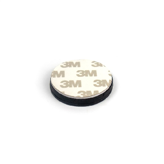 Plot magnétique antiglisse avec adhésif - Diamètre 43mm - Puissance 8kg-Lire la description