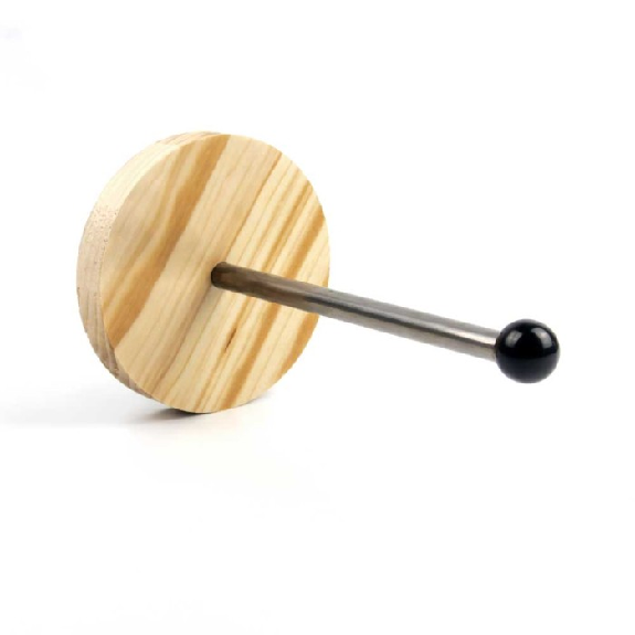 Magnetischer Kleiderhaken mit Aluminiumstange - Holzbasis-Beschreibung lesen