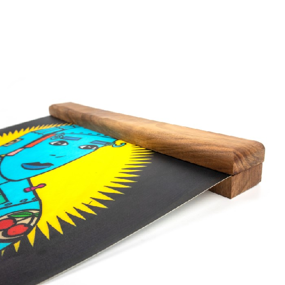 Pinza para póster de madera de fresno 70cm-Leer más