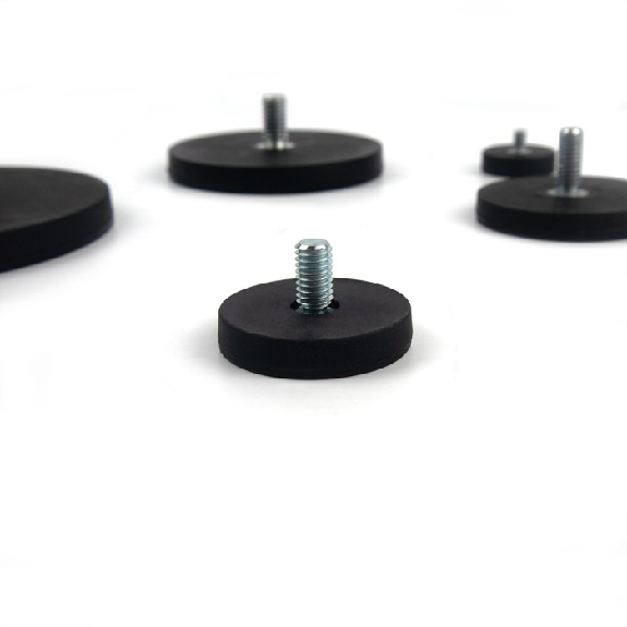 Rutschfester Magnetklotz mit M6-Gewindestange - Durchmesser 31mm - Leistung 9kg Rutschfester Magnetklotz mit M6-Gewindestange - Durchmesser 31mm - Leistung 9kg-Beschreibung lesen