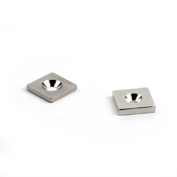 Kit de atornillado magnético - 6 imanes y 6 contrapartidas 20x20x4mm-Leer más