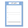 Magnetische A3-To-Do-Liste mit abwischbarem Filzstift, Bürste und Filzstifthalter
