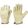 Conducteur de gant de conducteur fort, Rindnappa, Gr.10, vert / beige