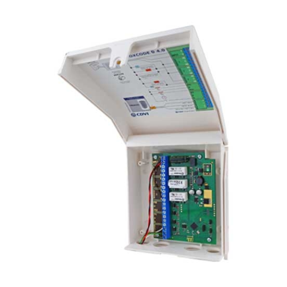 Bluetooth clavier rétro-éclairé antivandal Zamak Contrôle d'accès avec unité de commande électronique séparée étanche IP64 Galeobt-Lire la description