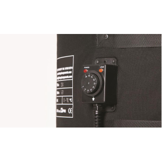Calentador de bidones abrazadera calefactora HISD/B 50L 460x1250mm 230V 250W 0-90°C-Leer más