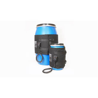 Calentador de bidones abrazadera calefactora HISD/B 50L 460x1250mm 230V 250W 0-90°C-Leer más
