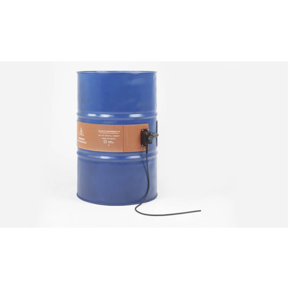Calentador de bidones abrazadera calefactora HSSD/A 25L 125x800mm 300W 230V 0-120°C Calentador de bidones abrazadera calefactora HSSD/A 25L 125x800mm 300W 230V 0-120°C-Leer más